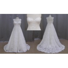 Flügelärmeln Pailletten Hochzeit Kleid Muster 2016